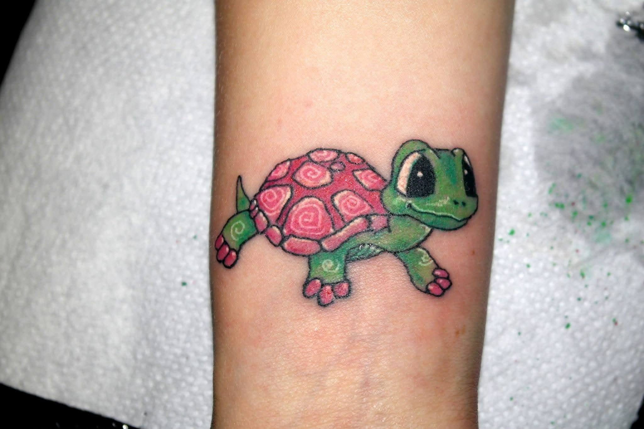 Țestoasă — lucrare MAX TATTOO